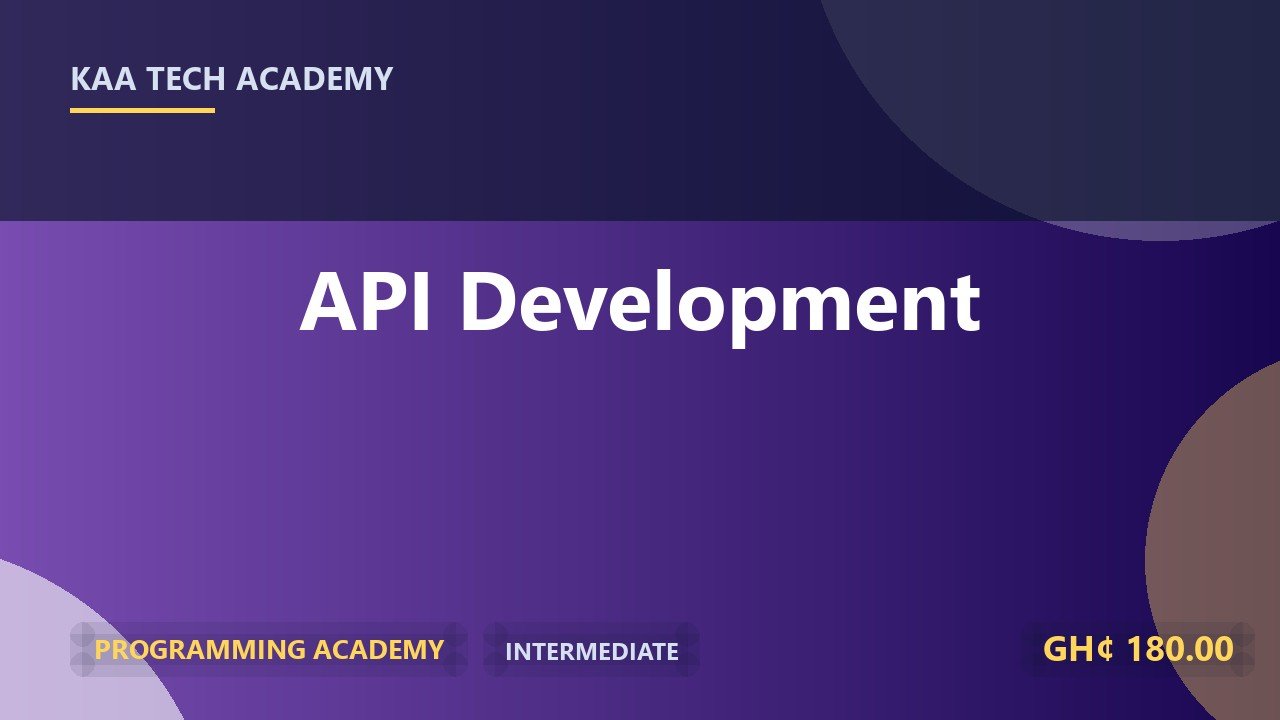 API Development