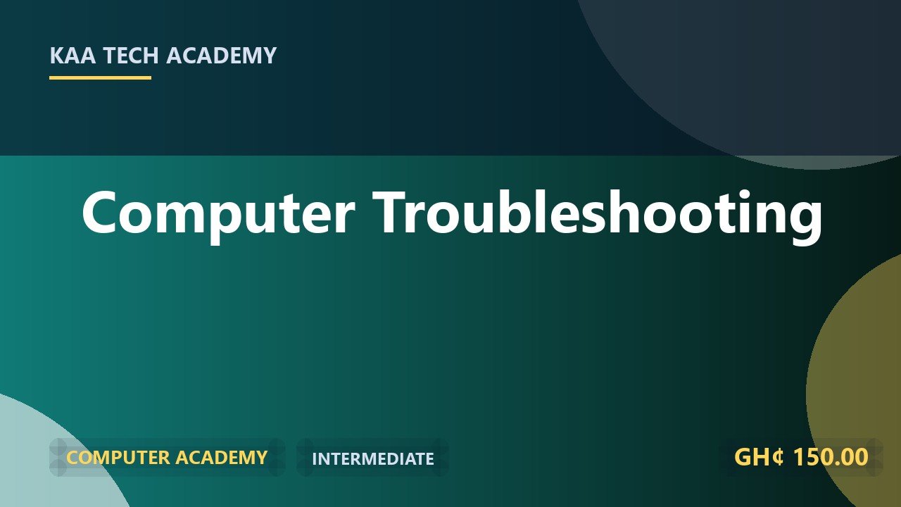 Computer Troubleshooting