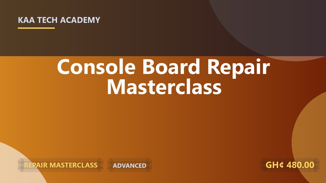 Console Board Repair Masterclass