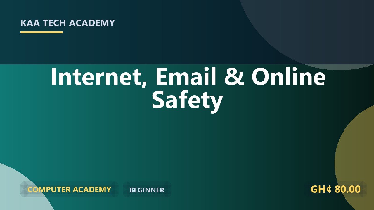 Internet, Email & Online Safety