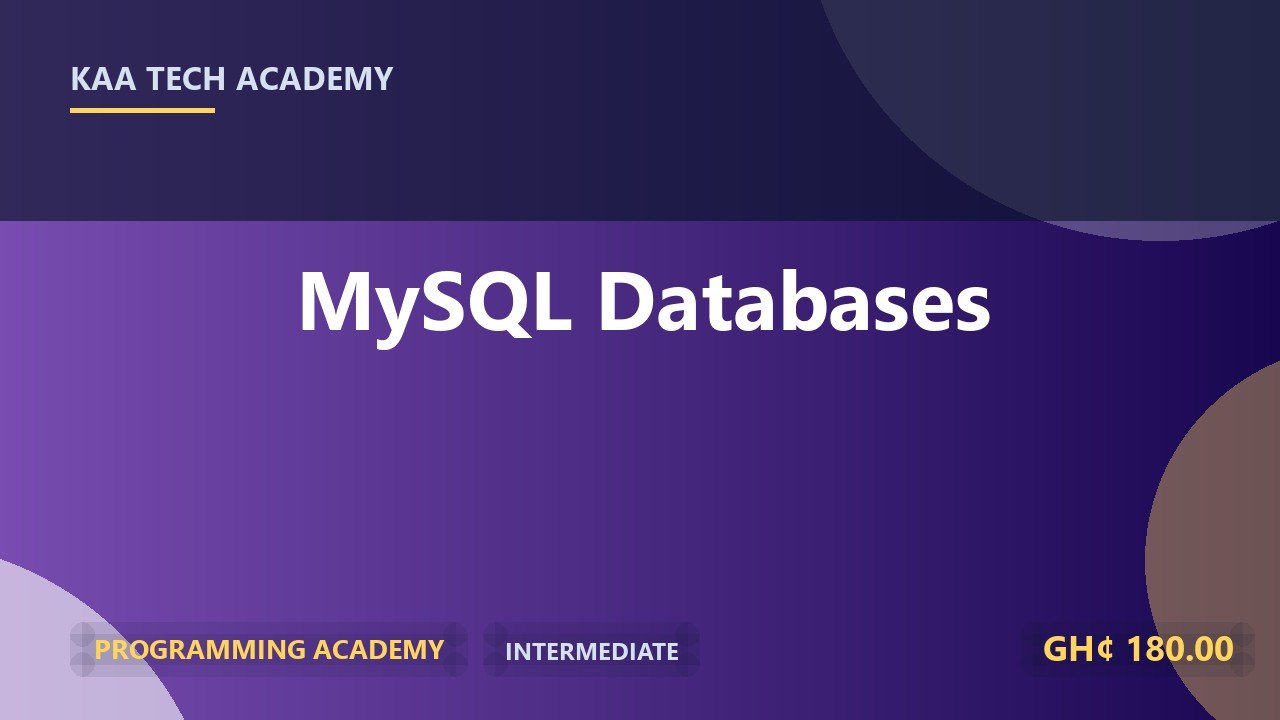MySQL Databases