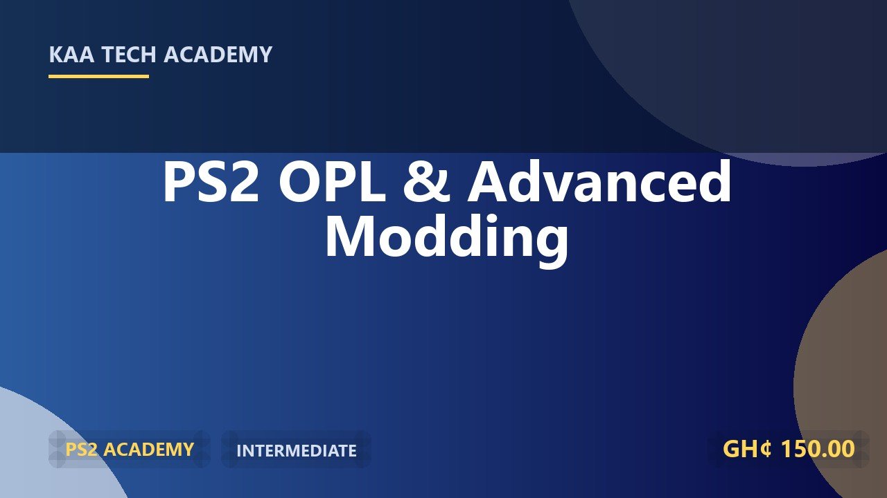 PS2 OPL & Advanced Modding