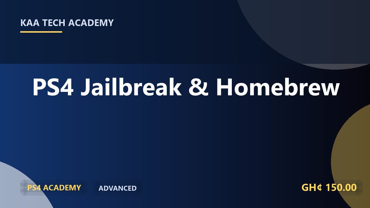 PS4 Jailbreak & Homebrew
